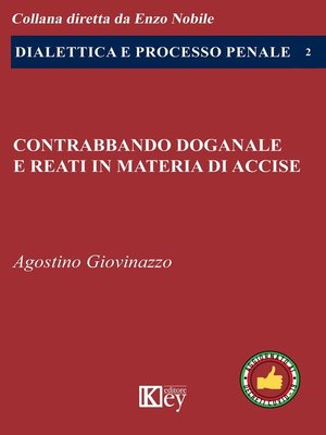 cover image of Contrabbando doganale e reati in materia di accise